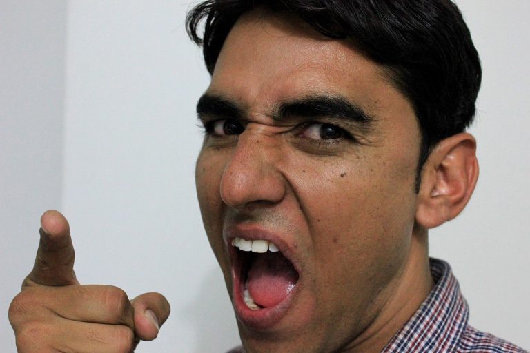 man screaming, Improving Marital Bliss: 5 Techniques to Enhance Communication and Avoid the Pitfalls of a Harsh Tone