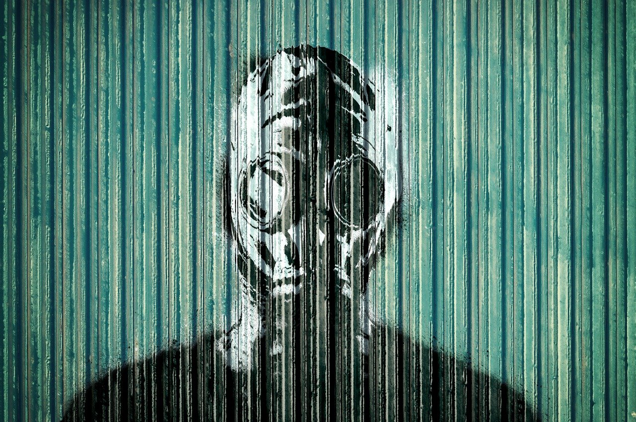 gas mask, Toxic Habits