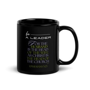 Black Glossy Mug (Leader)