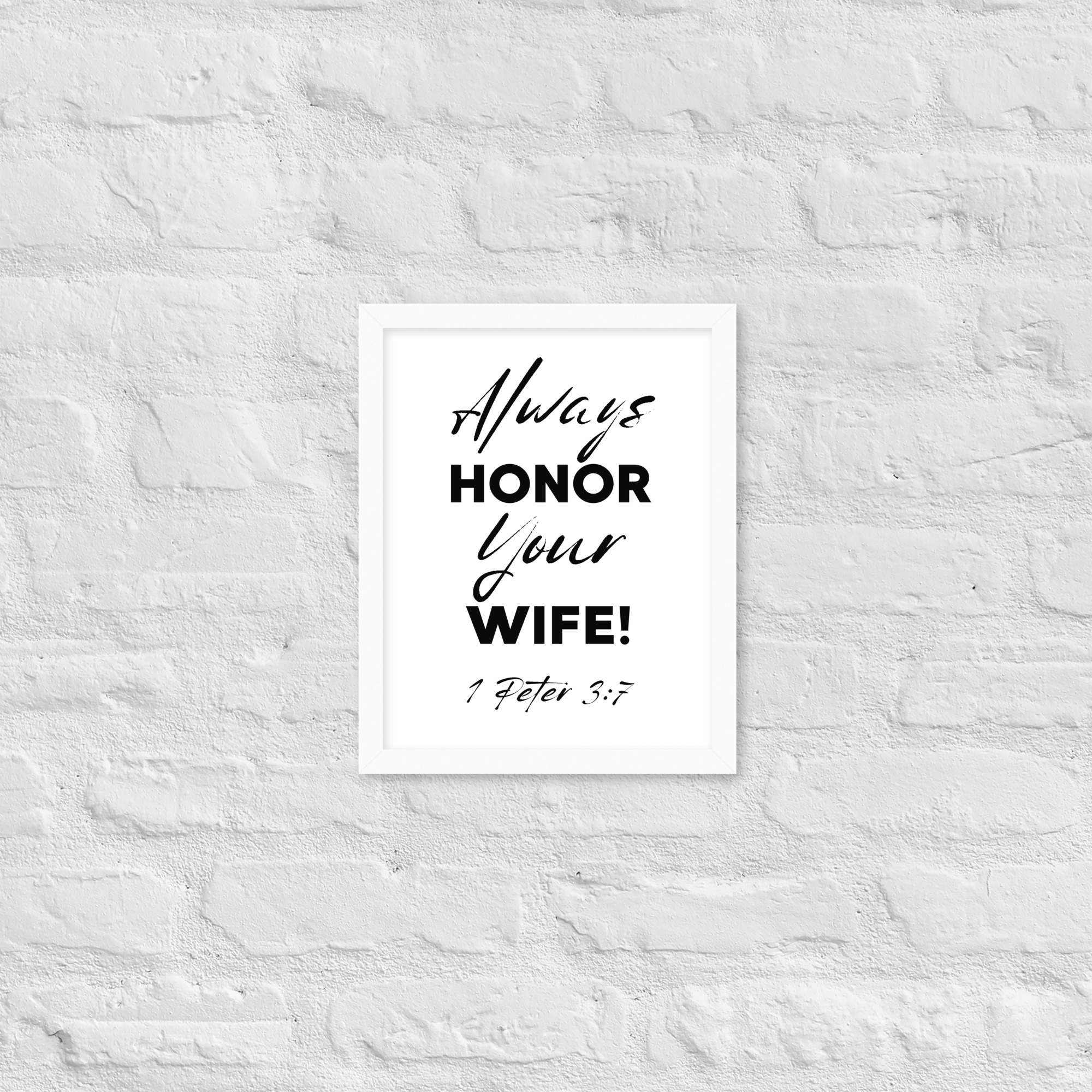 Framed poster (Honor Wife) - Image 28