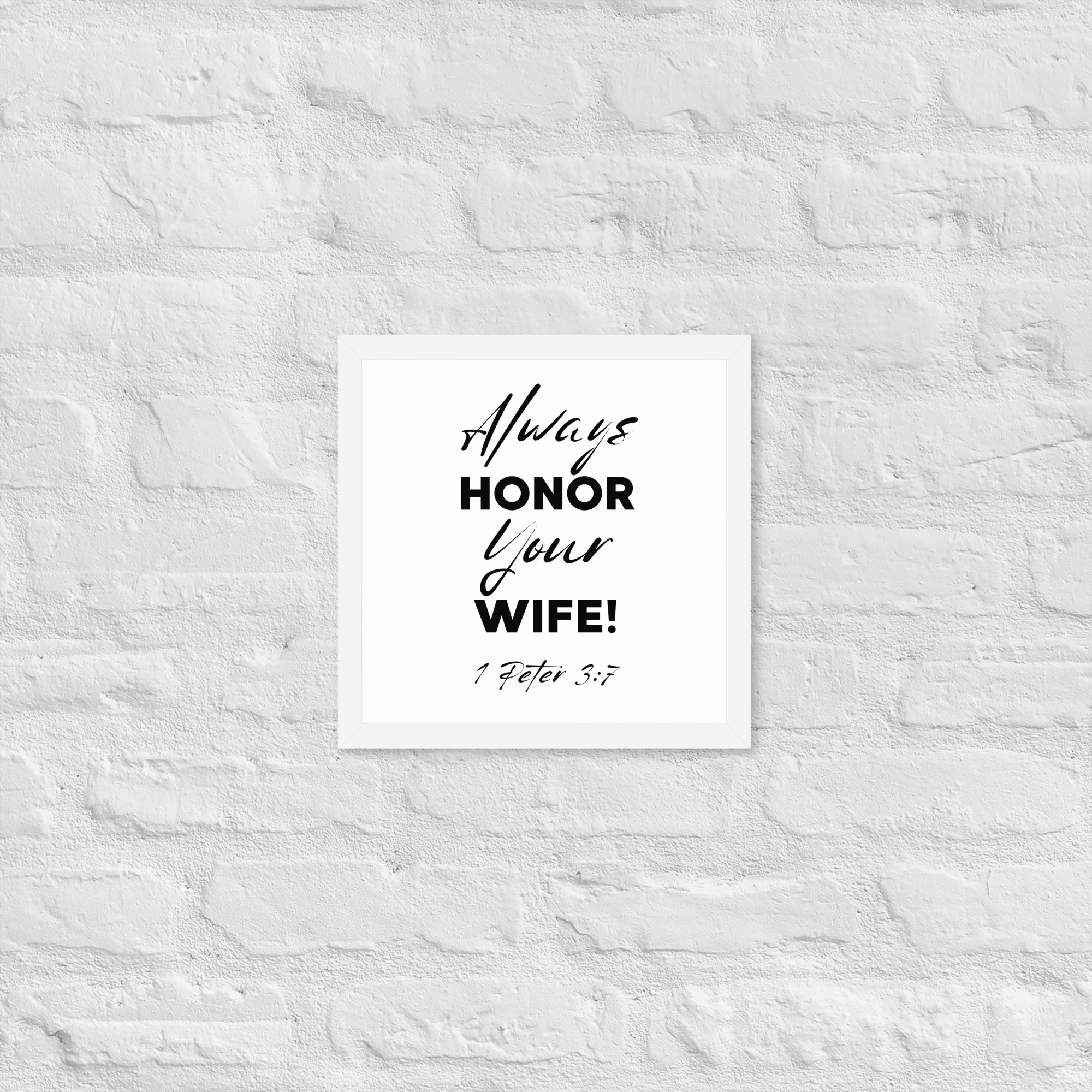 Framed poster (Honor Wife) - Image 27