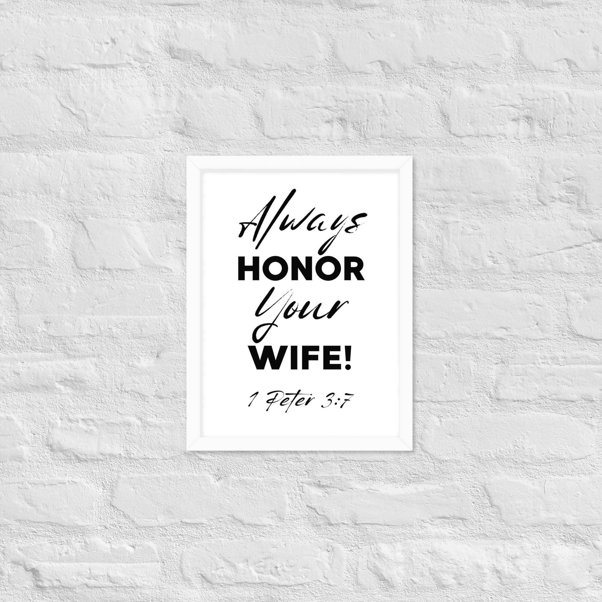 Framed poster (Honor Wife) - Image 29