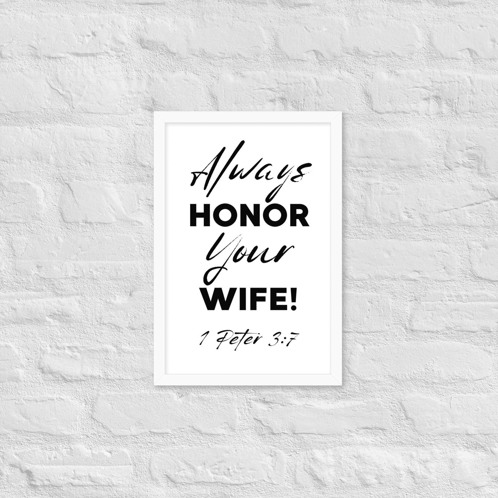 Framed poster (Honor Wife) - Image 30