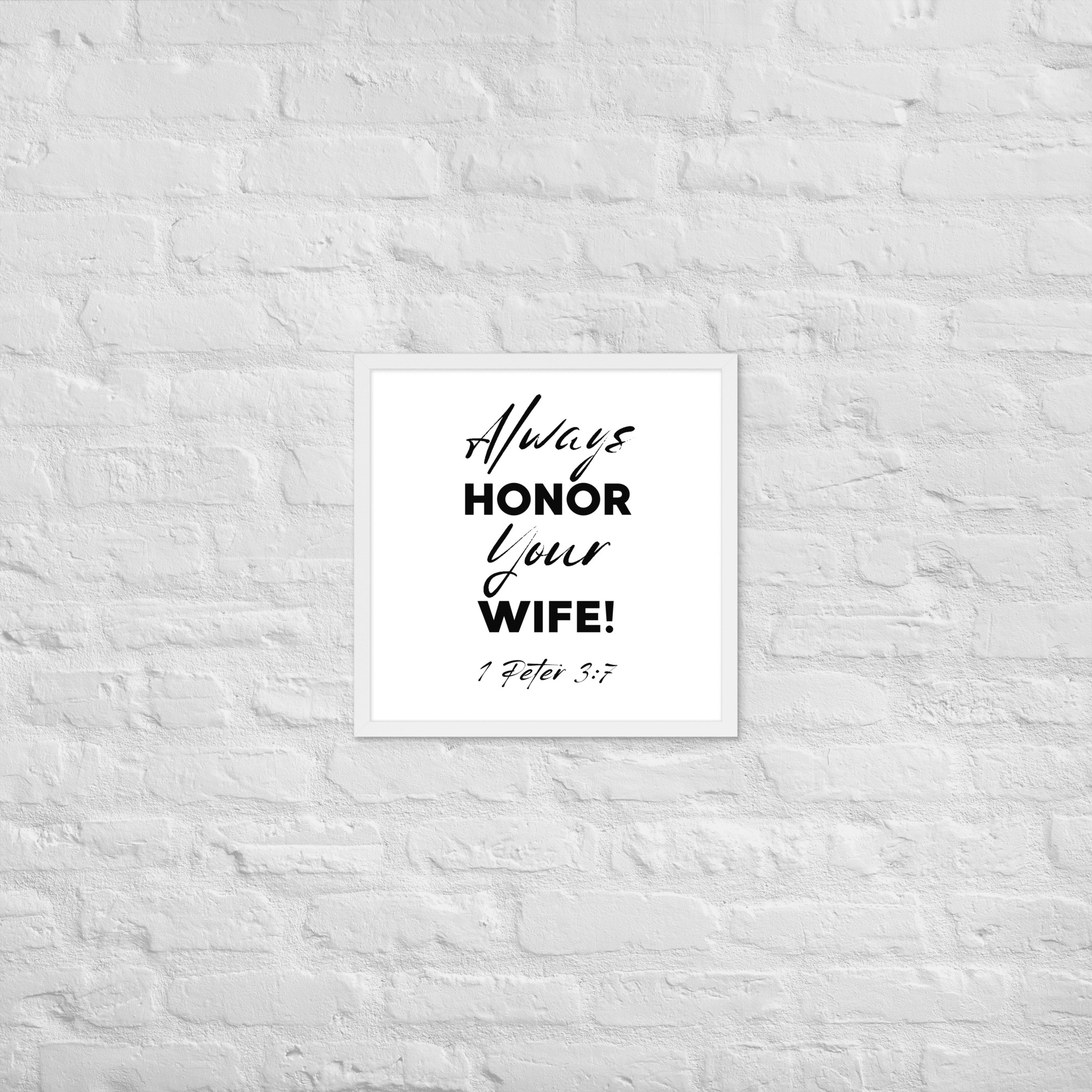 Framed poster (Honor Wife) - Image 34