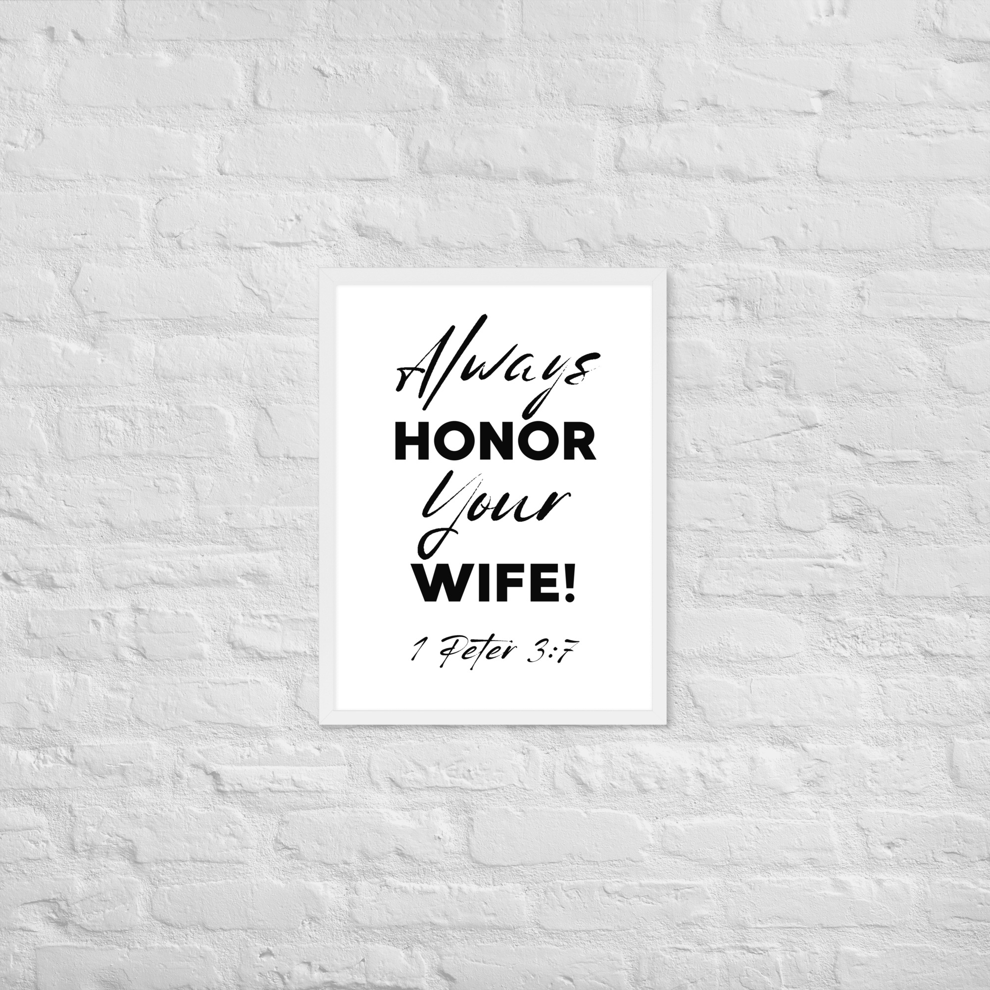 Framed poster (Honor Wife) - Image 35