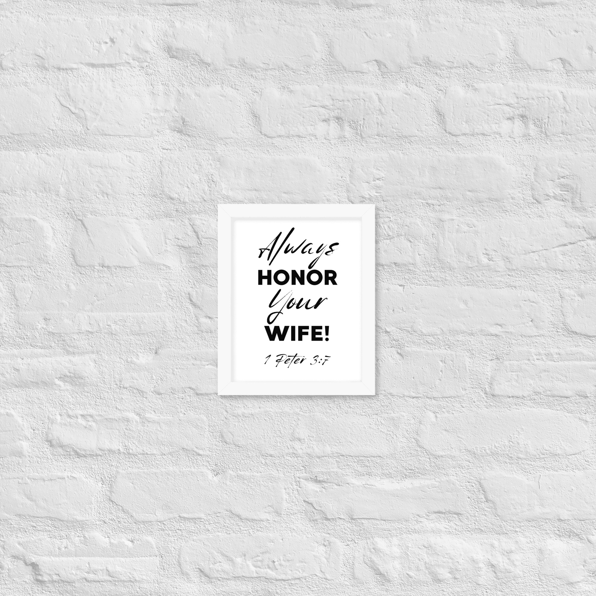 Framed poster (Honor Wife) - Image 25