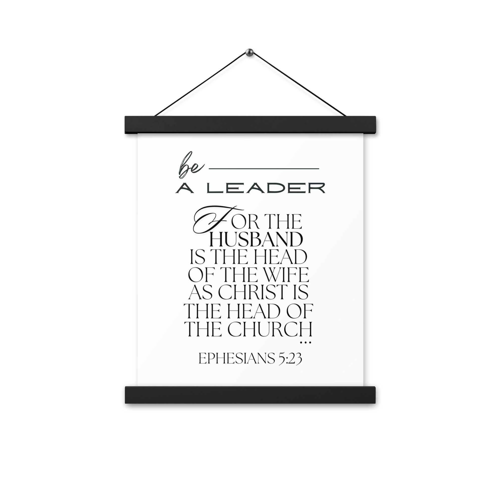 Poster with hangers (Leader) - Image 4