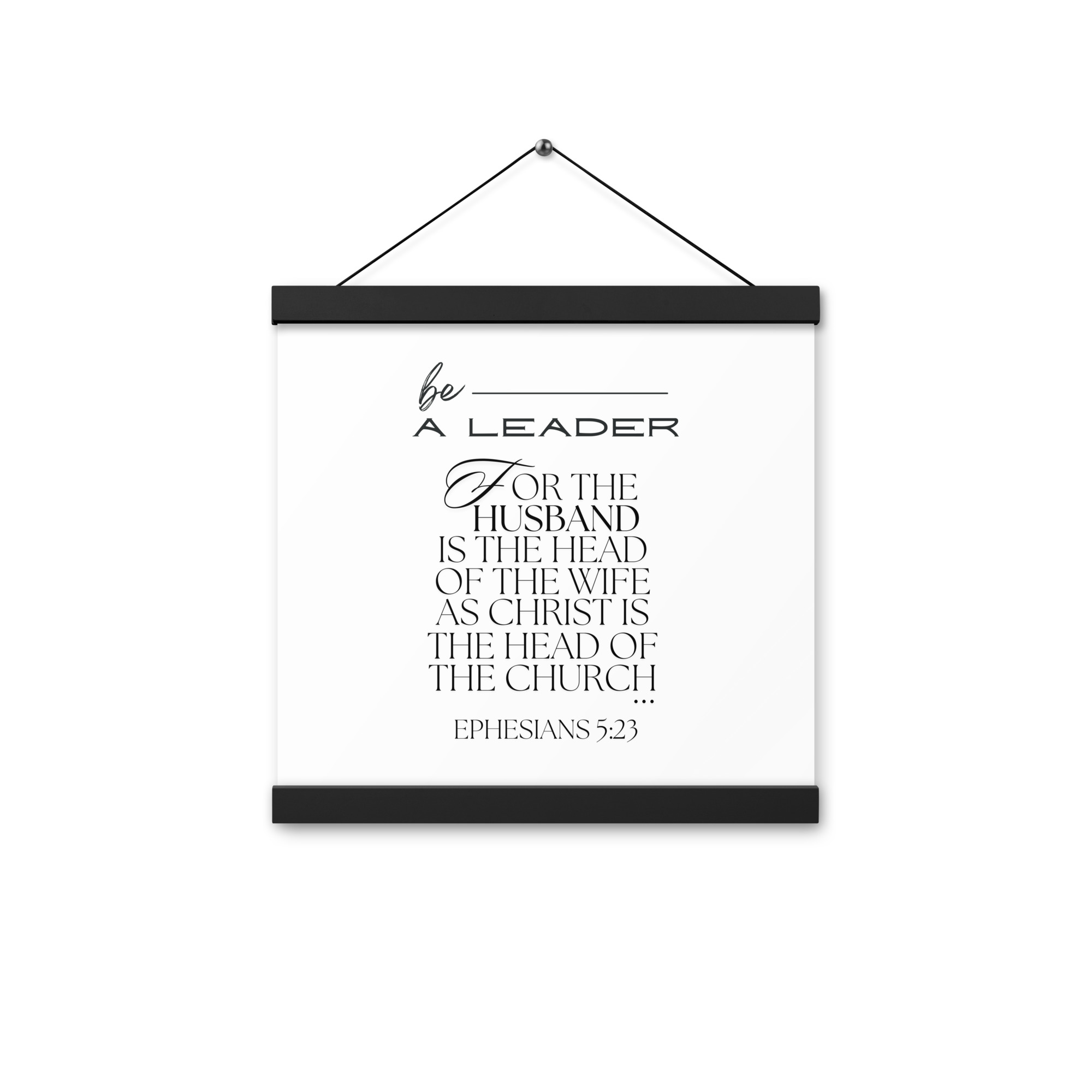 Poster with hangers (Leader) - Image 3