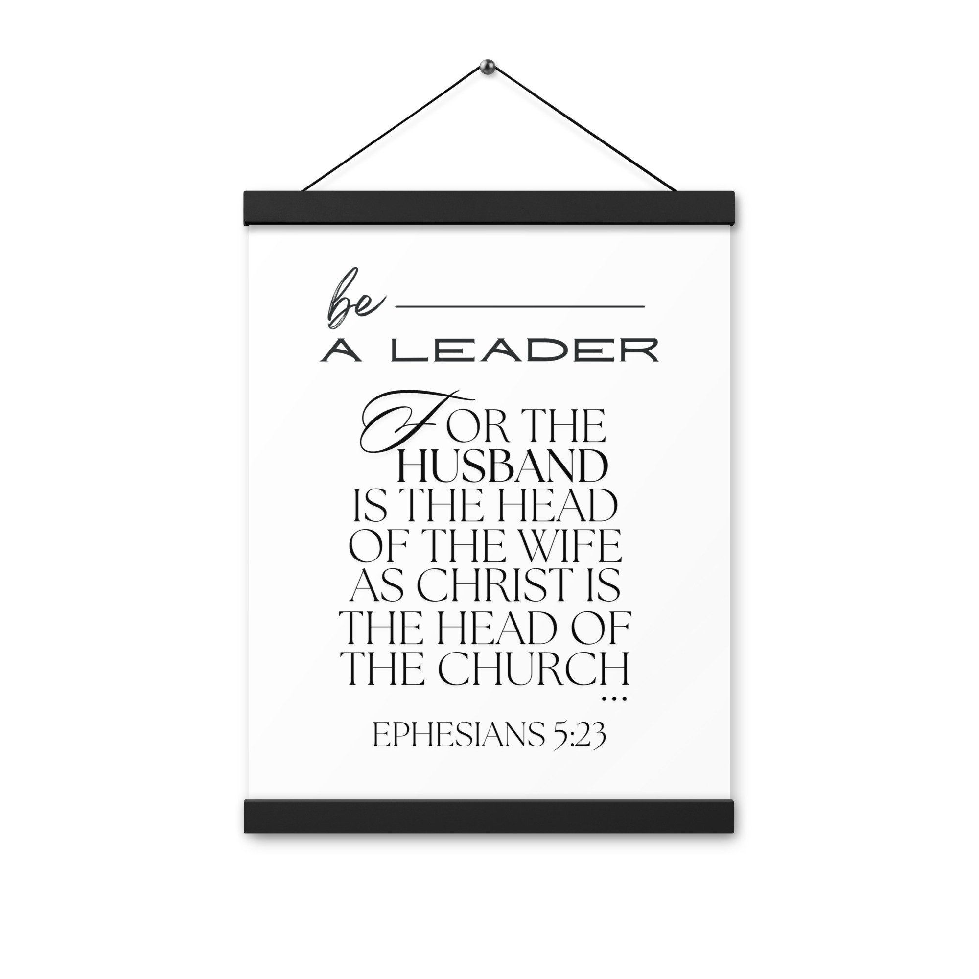 Poster with hangers (Leader) - Image 5
