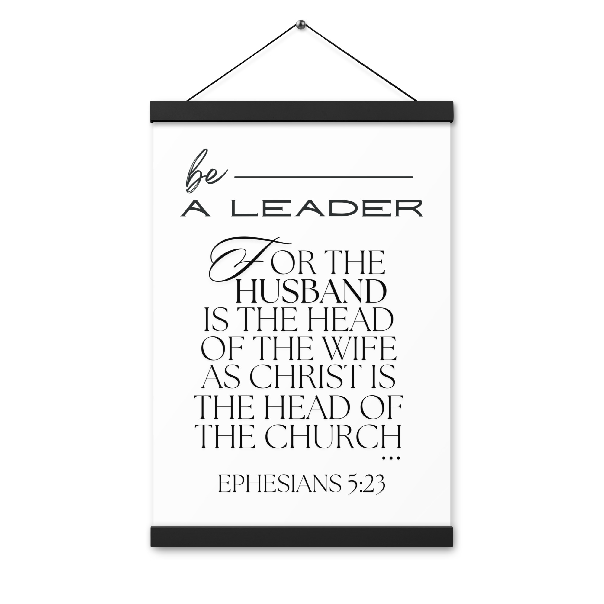 Poster with hangers (Leader) - Image 6