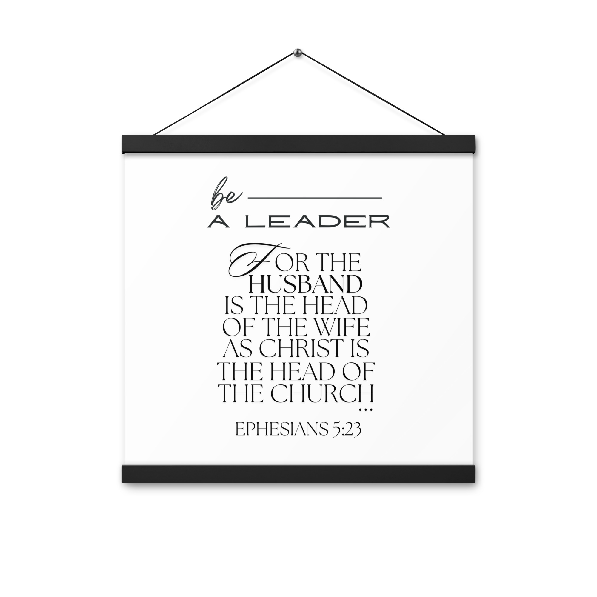 Poster with hangers (Leader) - Image 8