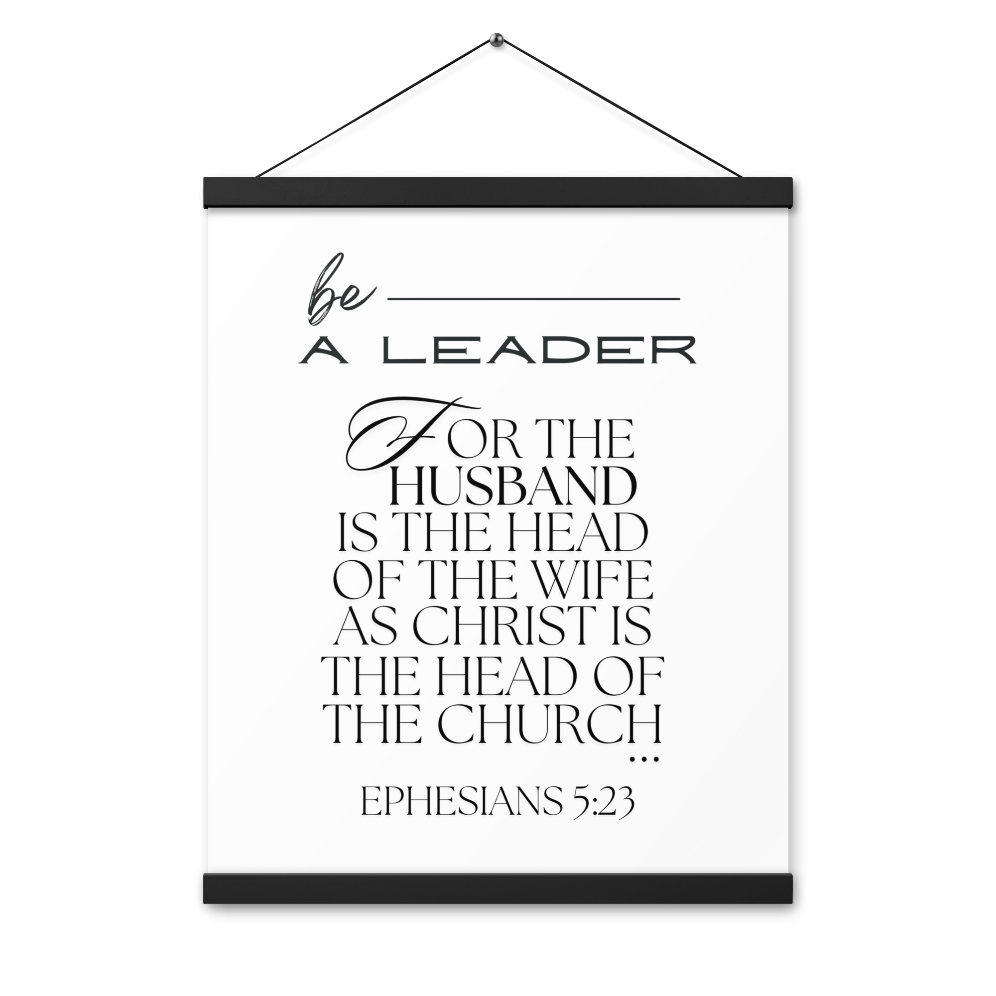 Poster with hangers (Leader) - Image 9