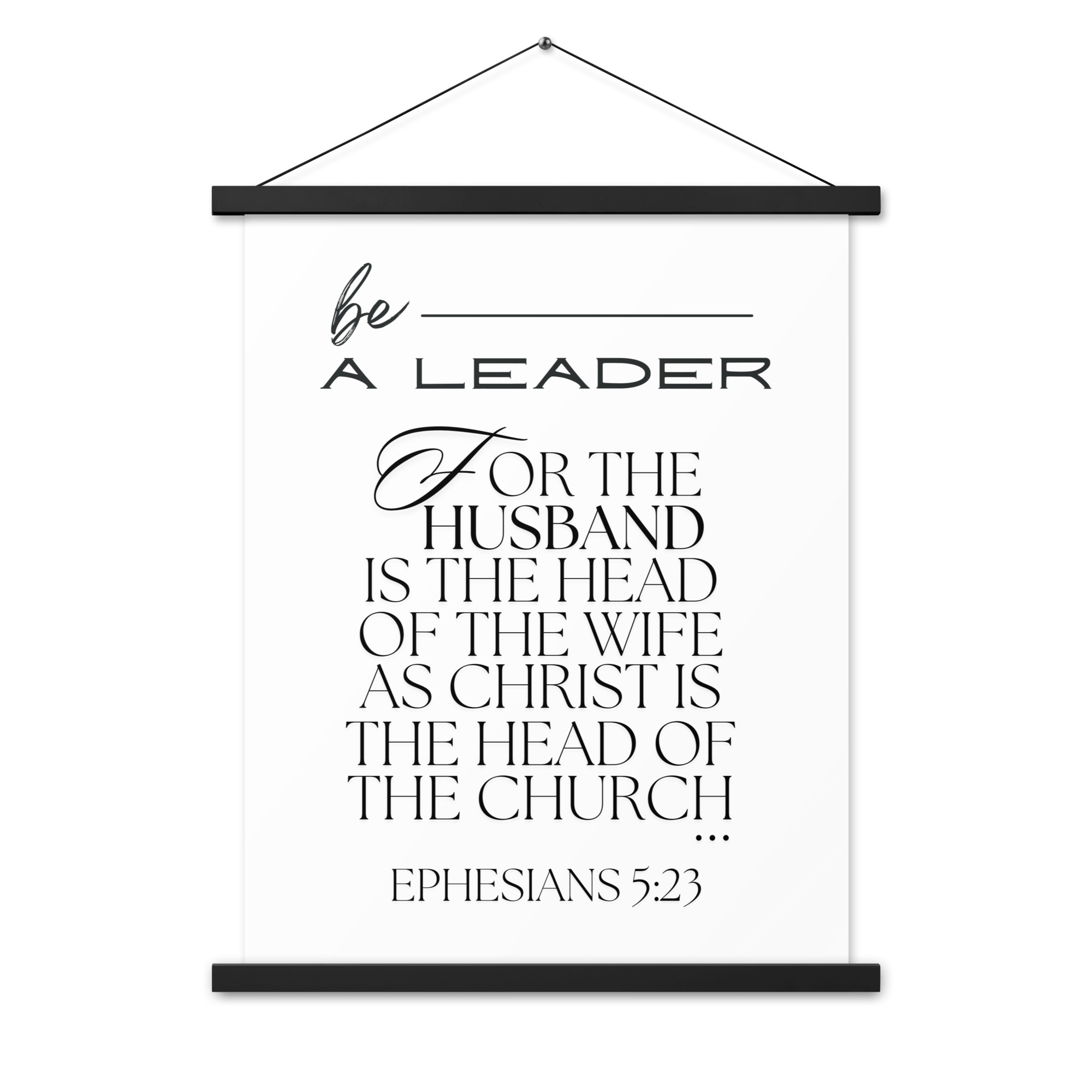 Poster with hangers (Leader) - Image 11
