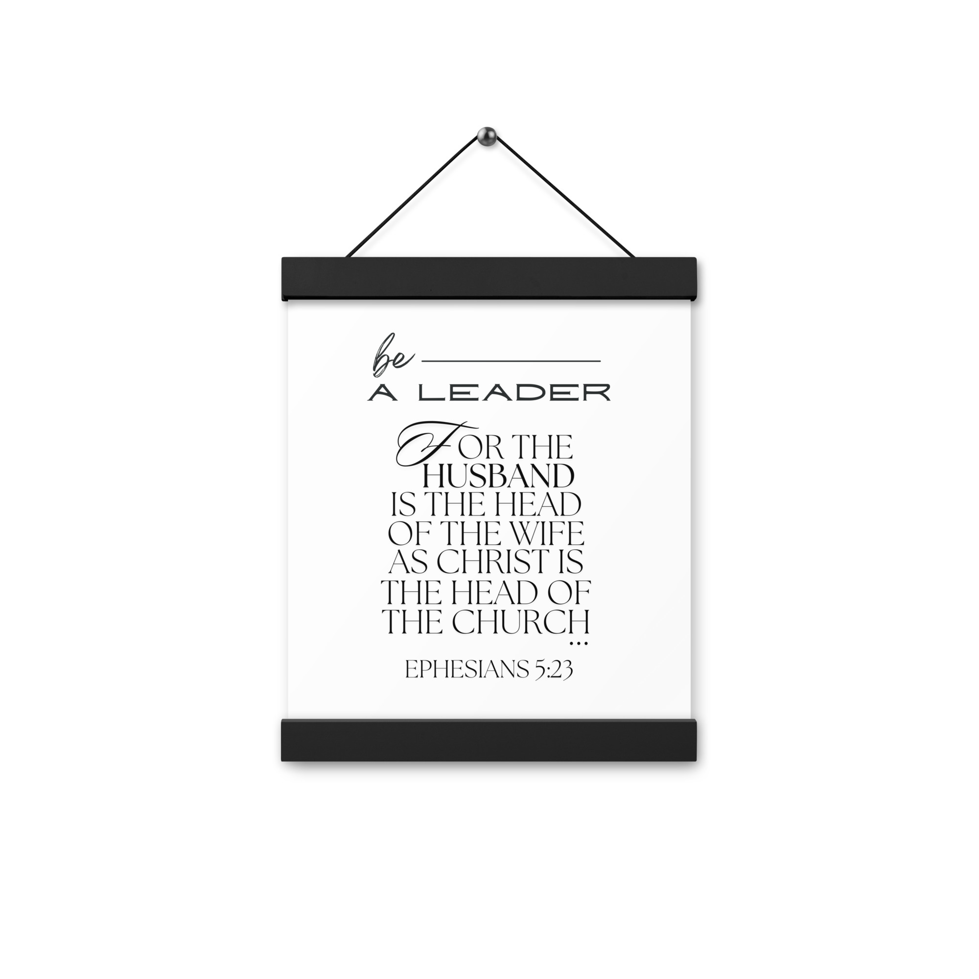 Poster with hangers (Leader) - Image 2
