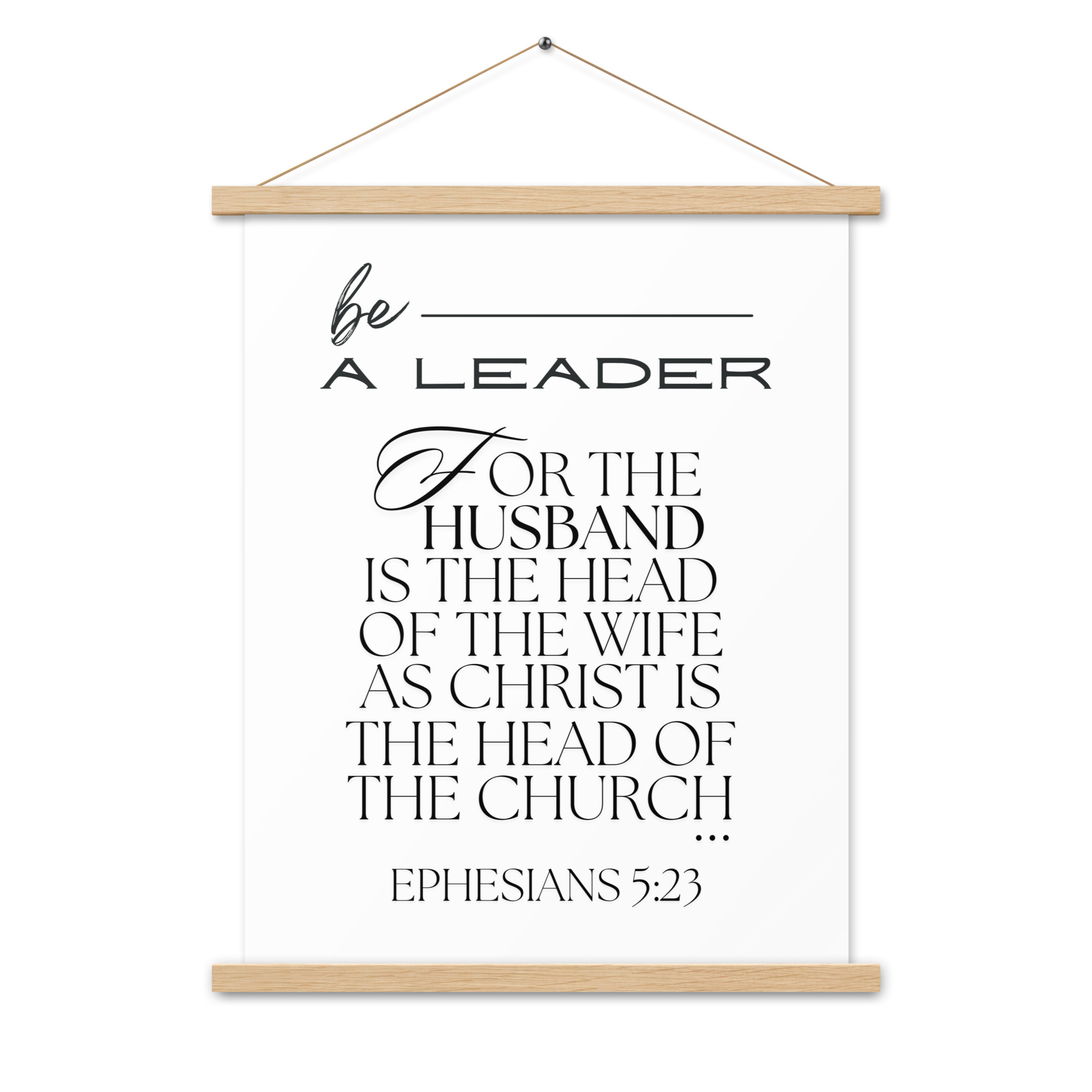 Poster with hangers (Leader) - Image 23