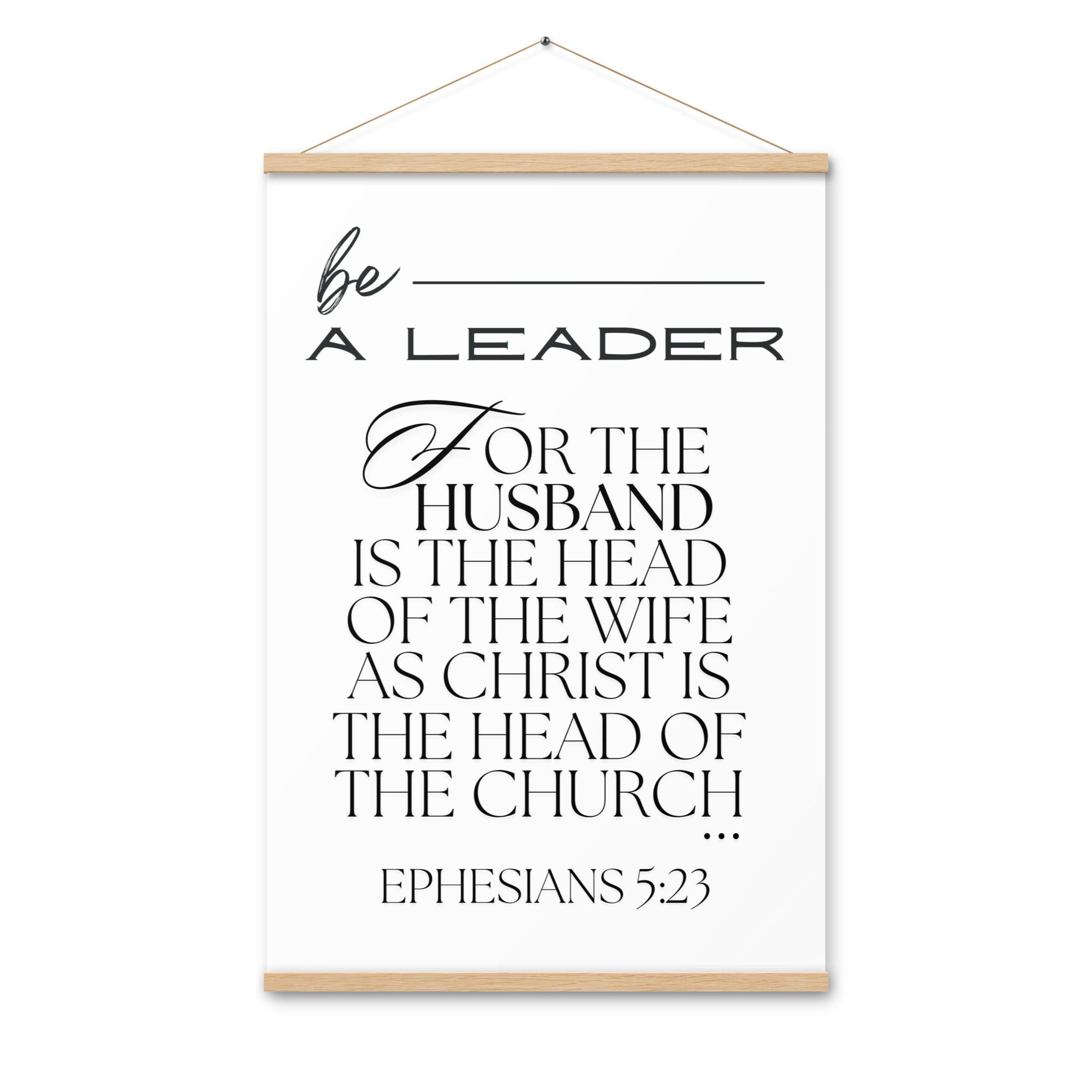 Poster with hangers (Leader) - Image 24