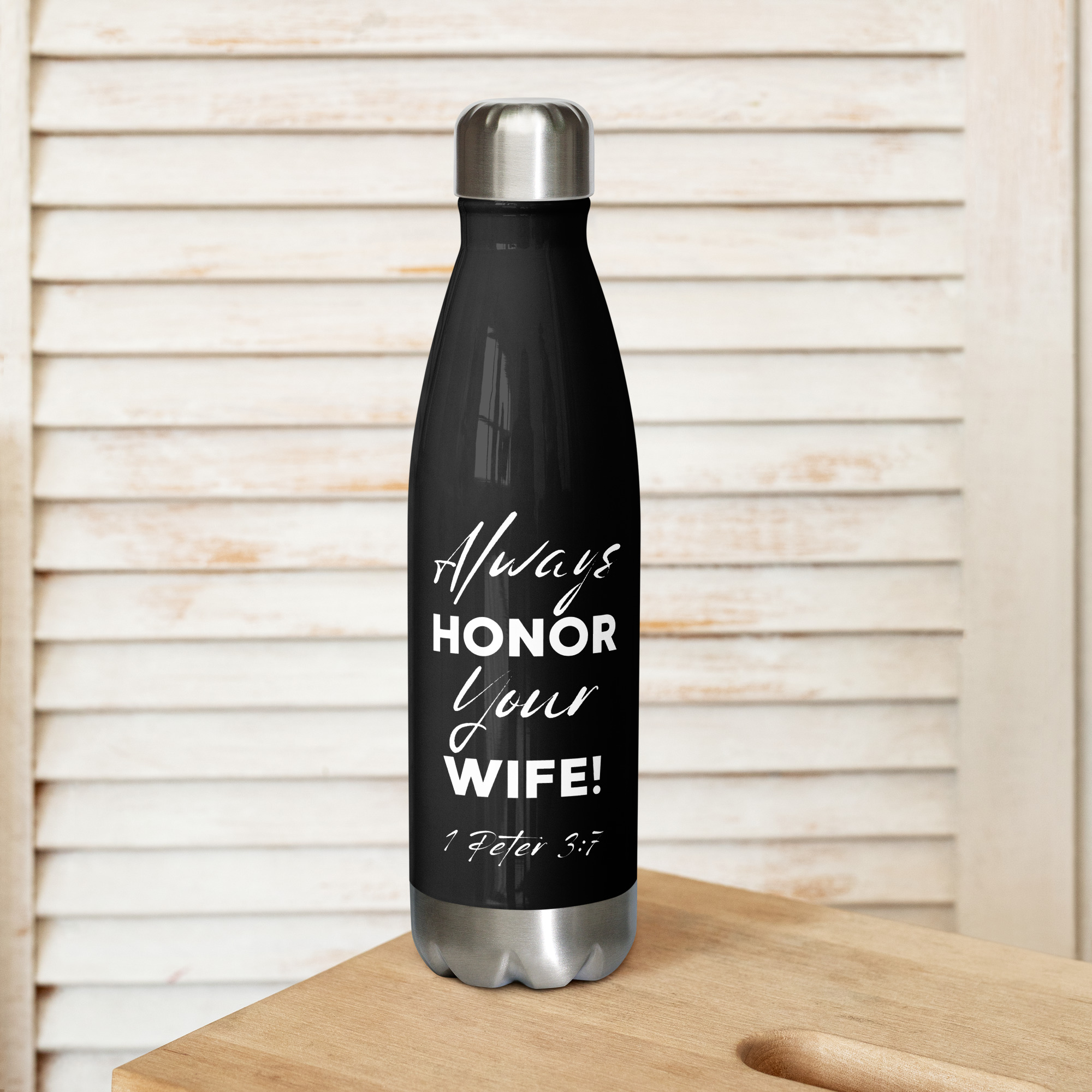 Stainless steel water bottle (Honor Wife)