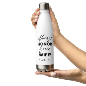 Stainless steel water  (Honor Wife)