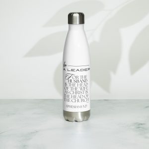 Stainless steel water bottle (Leader)