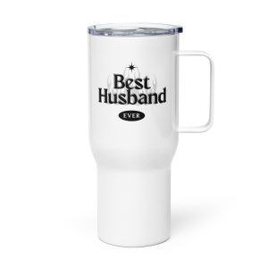 Travel mug with a handle (Best Husband Ever)