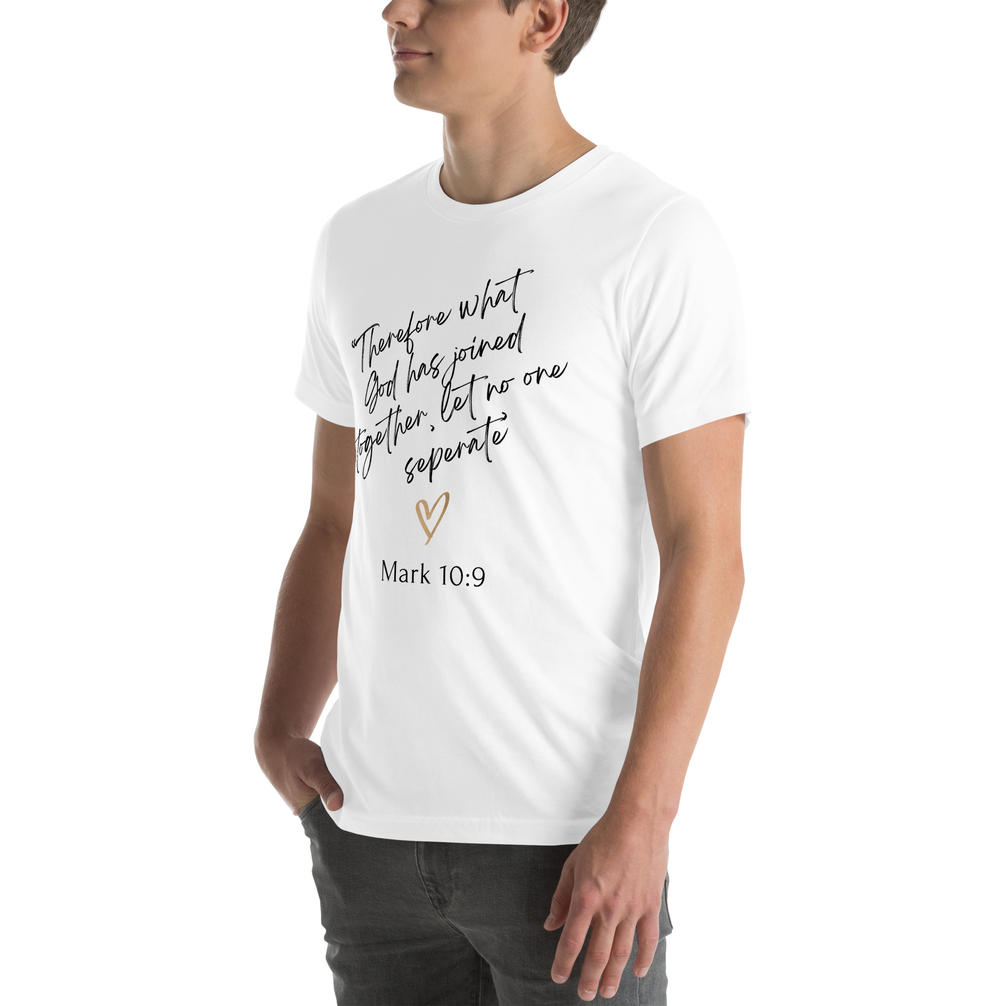 Unisex t-shirt (God Joined) - Image 3