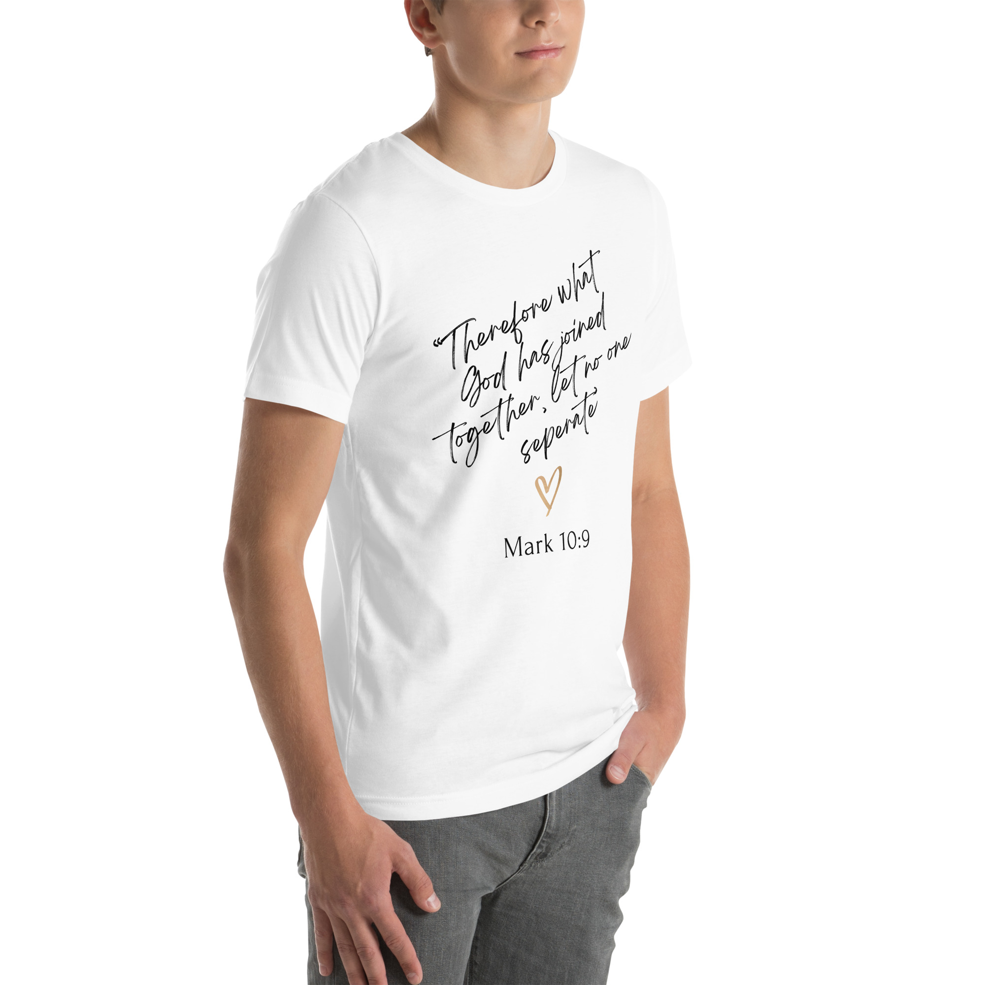 Unisex t-shirt (God Joined) - Image 4