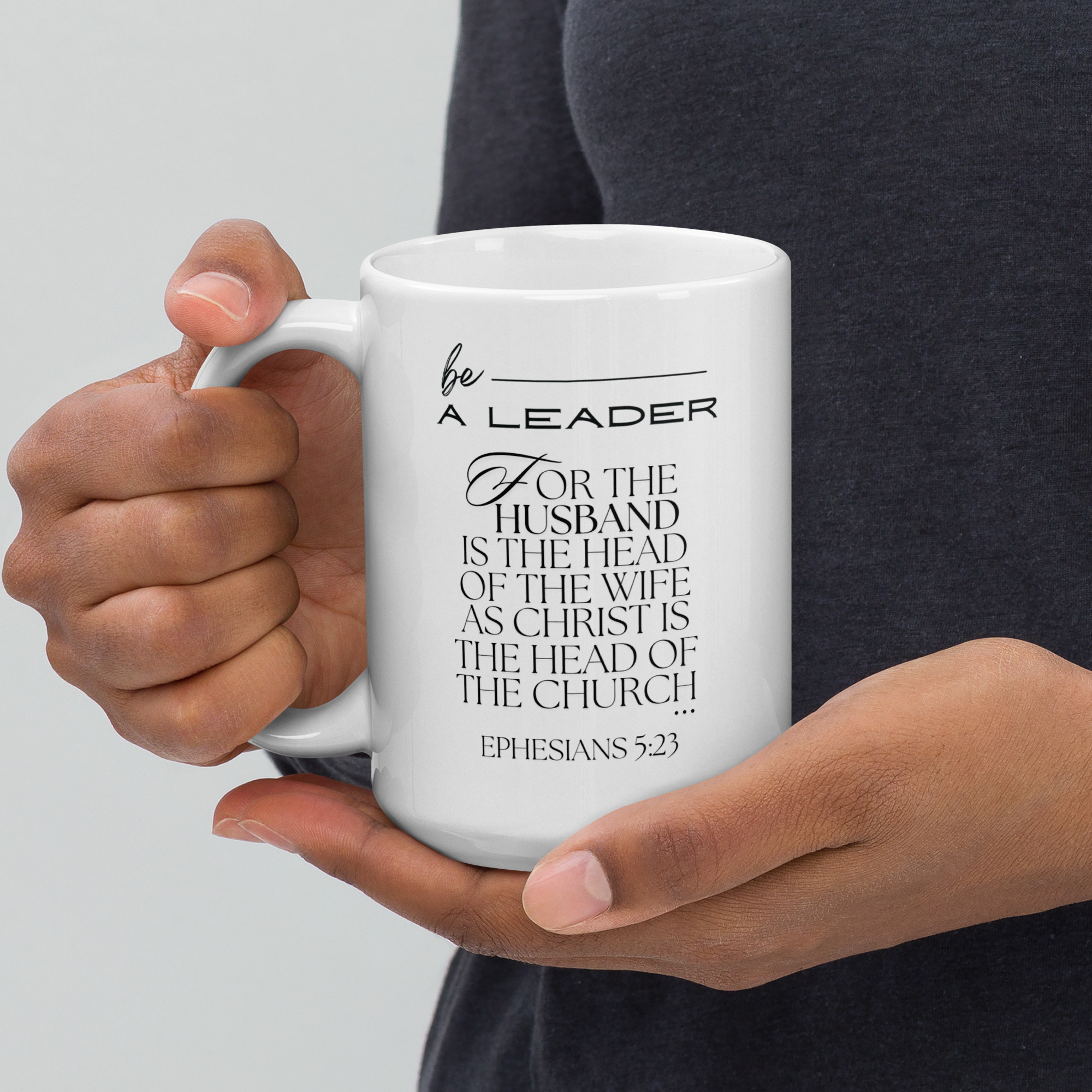 White glossy mug (Leader) - Image 5