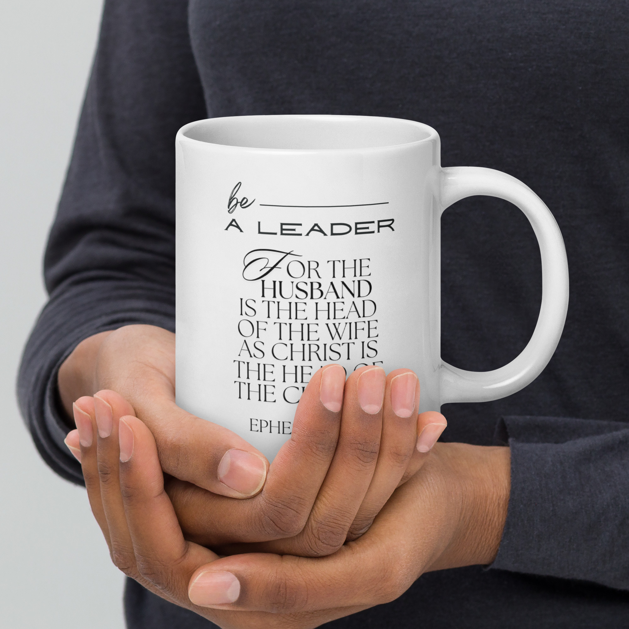 White glossy mug (Leader)